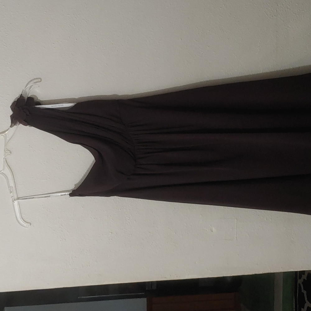 David's Bridal Single Strap Dress
